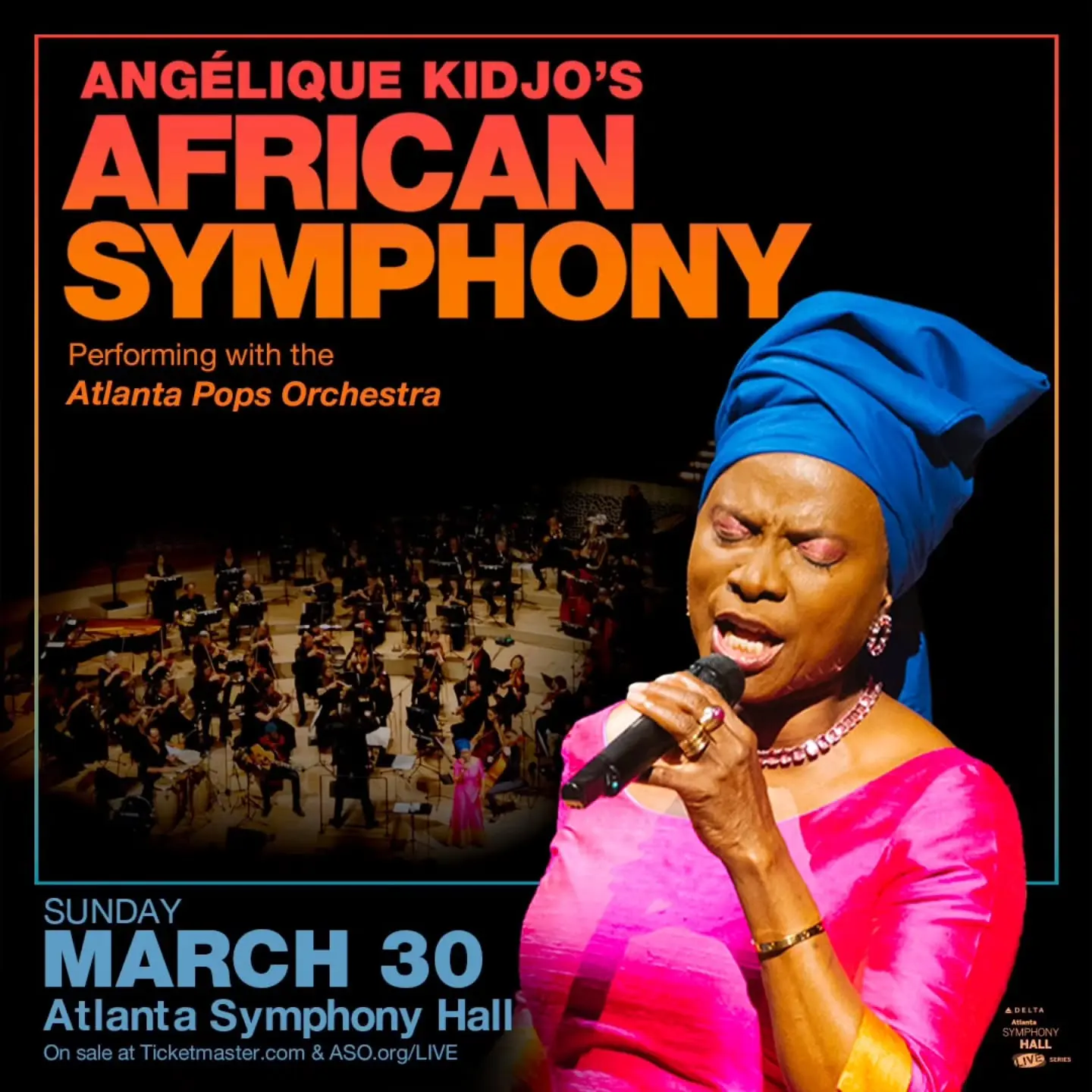 Angelique Kidjo with the Atlanta Pops Orchestra