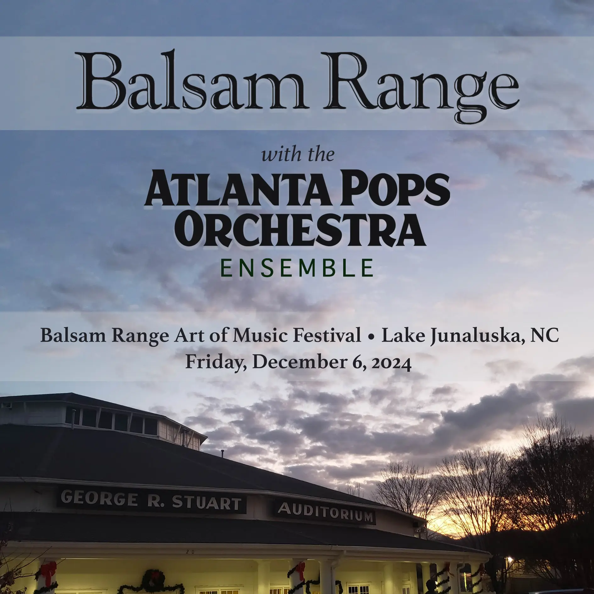 Balsam Range with the Atlanta Pops Orchestra Ensemble